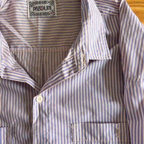 Pazolini striped men's shirt 3XL-4XL, casual style