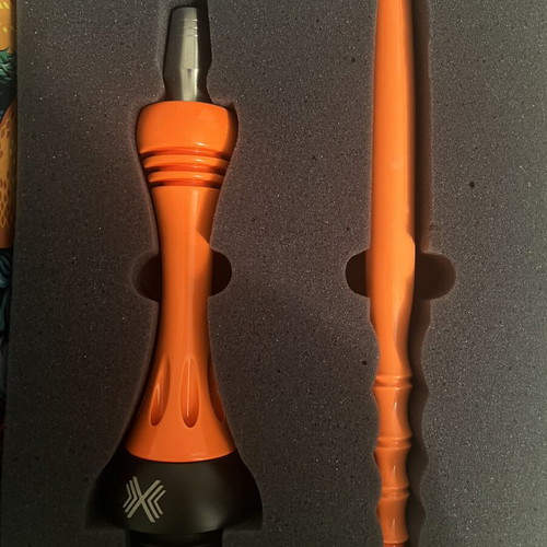 Alpha Hookah hookah like new, set of 10 pieces in various colors