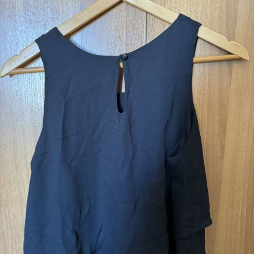Black blouse with open shoulders size M like new by Tally Weijl