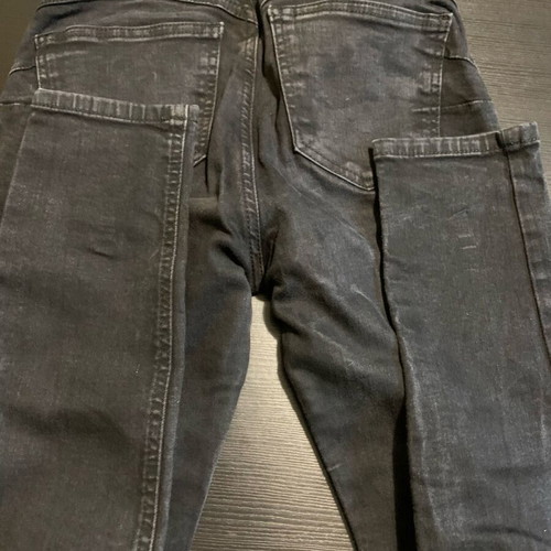Pull and Bear slim fit black denim jeans 36 like new, stonewashed