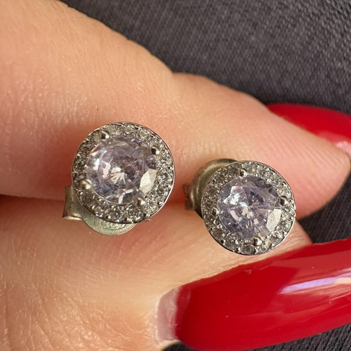 Silver earrings 925 like new
