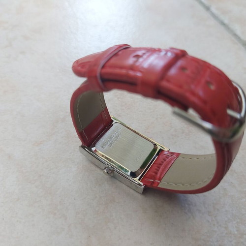 Organics women's watch red new
