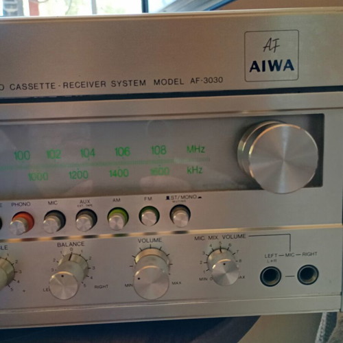 Aiwa AF-3030 Radio Amplifier with Cassette used
