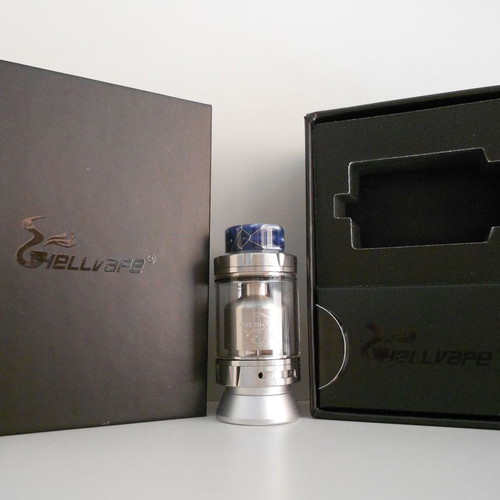 Hellvape Rebirth RTA 2ml Blue-Silver new