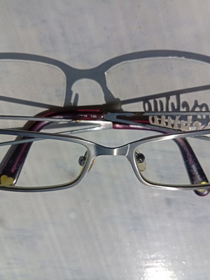 Moschino Italy prescription glasses, low diopter lenses