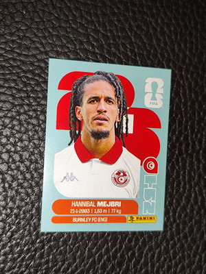 Hannibal Mejbri World Cup 2026 Panini αυτοκόλλητο σαν καινούργιο