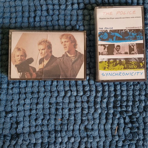 The Police cassette tapes used, Synchronicity and The Best of Police