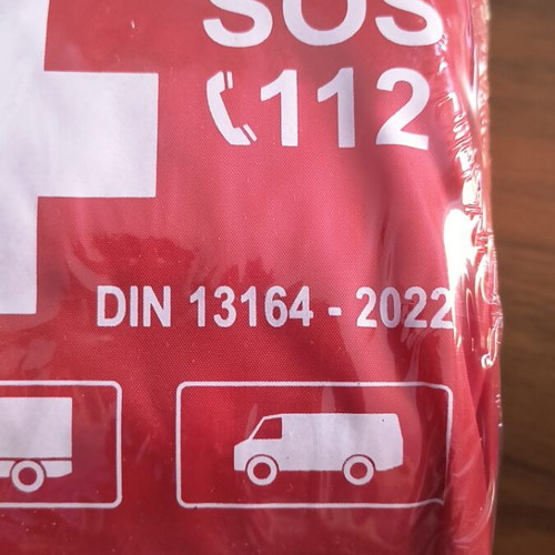 First Aid Kit DIN 13164:2002 new, sealed