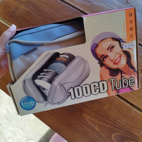 CD case for 100 discs, sealed new