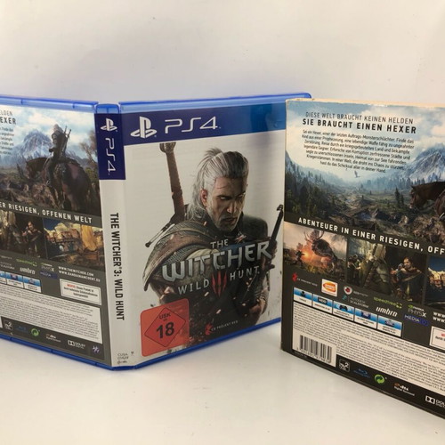 The Witcher 3 Wild Hunt PlayStation 4 used collector box set