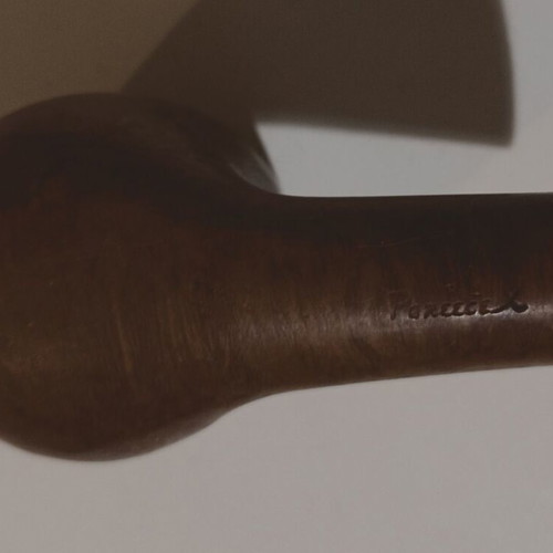 Smoking pipe used with detachable mouthpiece and Pure Greece wooden part