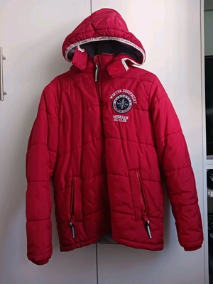 Alouette kids jacket like new, red, size 140 cm
