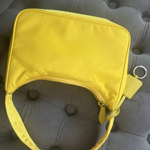 Prada Re Edition bag, yellow, rare colour, authentic