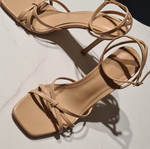 Mango beige sandals size 38