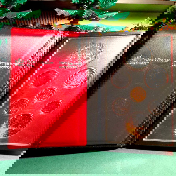 nomismata 1980 CANADA COMPLETE PROOF SET OFFICIAL MINT BOX + COA SILVER DOLLAR 7 COINS