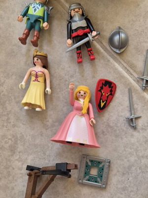 Playmobil knights set