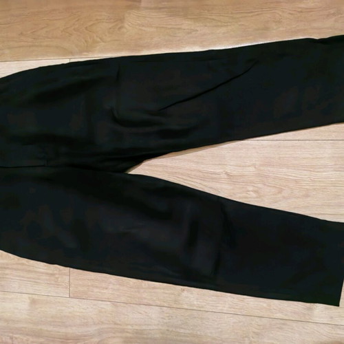 Ανδρικό υφασμάτινο παντελόνι κάπρι M H&M σαν καινούργιο, μαύρο