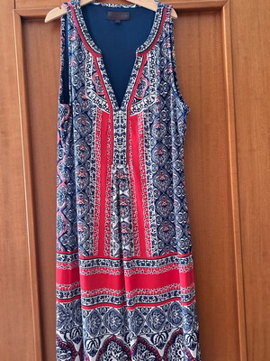 Hale Bob dress like new, medium size, blue, knee-length