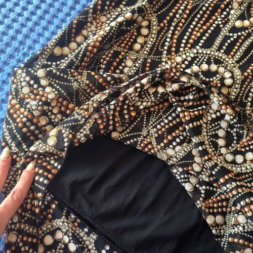 Just Woman printed dress, size Small/Medium