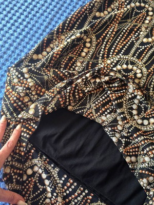 Just Woman printed dress, size Small/Medium