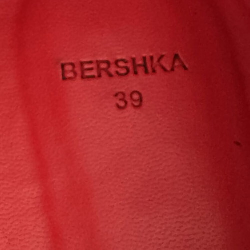 Bershka red women's ballerina shoes, size 39