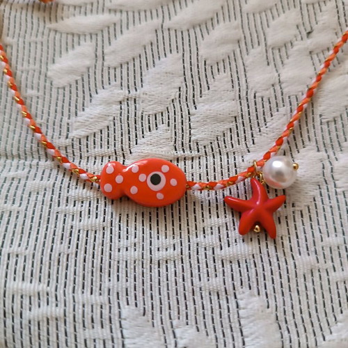 Necklace that can be worn as bracelet, like new