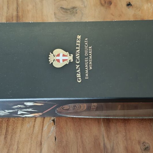 Gran Cavalier Merlot of Malta Riżerva 2023 sealed, new