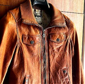 Δερμάτινο γυναικείο vintage jacket 90s