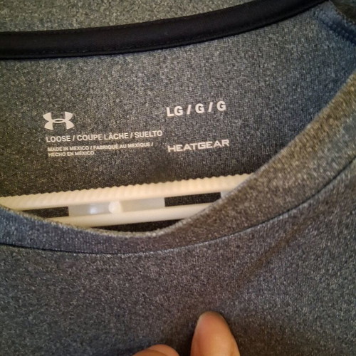 Athletic branded shirt xl like new, gray