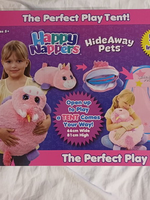Happy Nappers Hideaway Pets Play Tent new