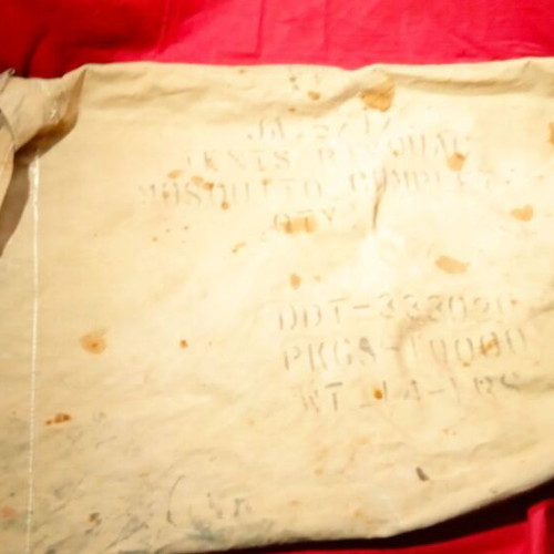 British Army WWII Two-Man Tent Bivouac Bag used