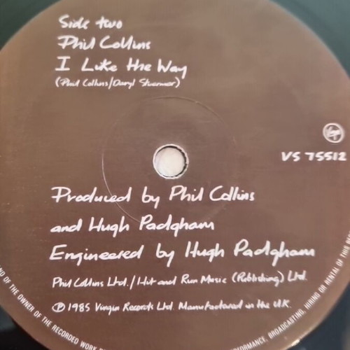 Phil Collins One More Night vinyl used