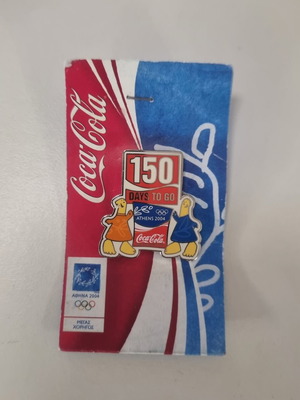 Pins Ολυμπιακών αγώνων 2004 Coca-Cola σαν καινούργιο