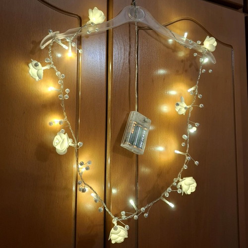 Battery-Powered String Lights Warm White