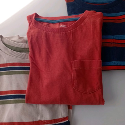 Μπλούζες Marks and Spencer για αγόρι σαν καινούργιες, μέγεθος 4-5 ετών, σετ 3 τεμαχίων