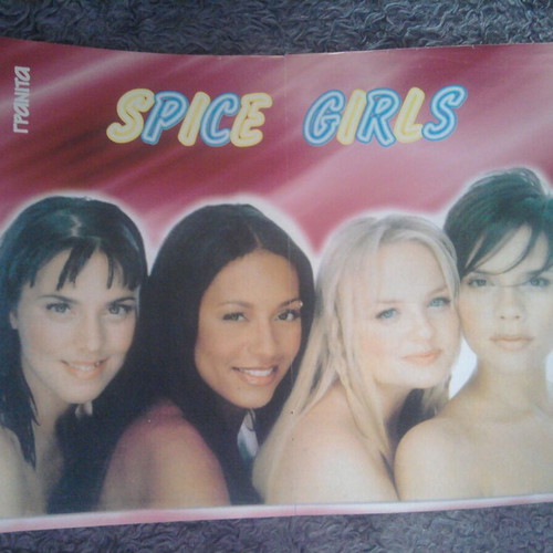 Spice Girls & Ethan Hawke poster used, size 29.5x23