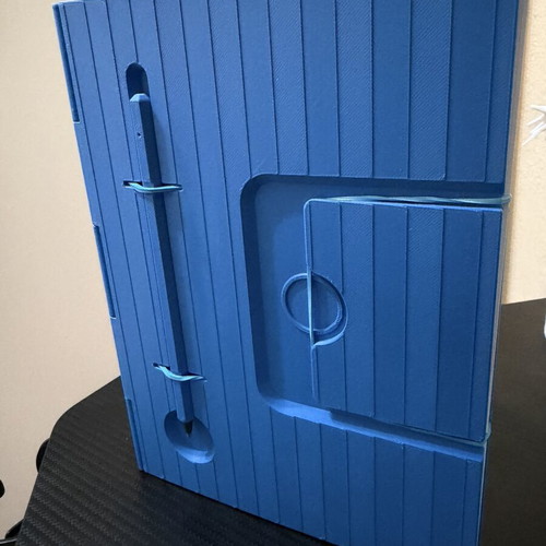 Infinite Notebook custom made with pen holder and refillable pages