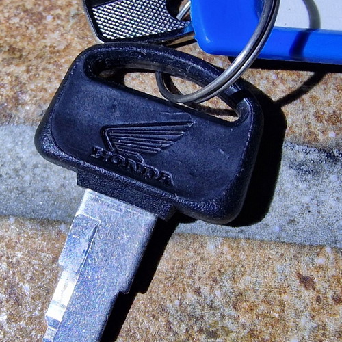 Honda GLX keys used