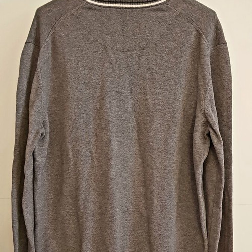 Mexx Fashion men's sweater gray V-neck Large like new