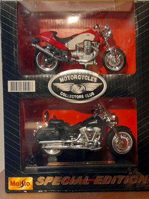 Yamaha motorcycle miniatures 1:18 special edition, new