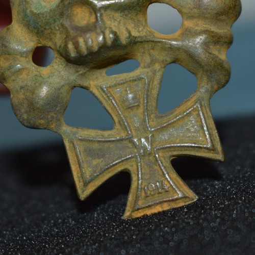 German Shock Troops with Iron Cross used, ww2