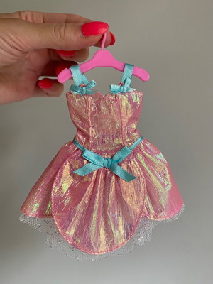 Hasbro Sindy Fashions Party Letters Collection φόρεμα 1990 μεταχειρισμένο