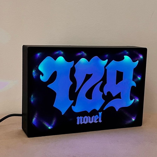 729 Novel Light Box light made to order