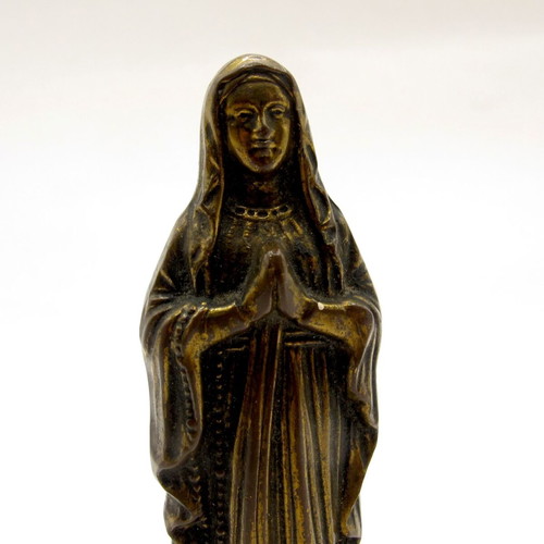 Vintage Virgin Mary Statue Beauraing Belgium circa 1950–1960