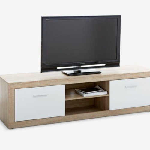 Jysk TV stand like new, deco veneer, 180x51x42 cm