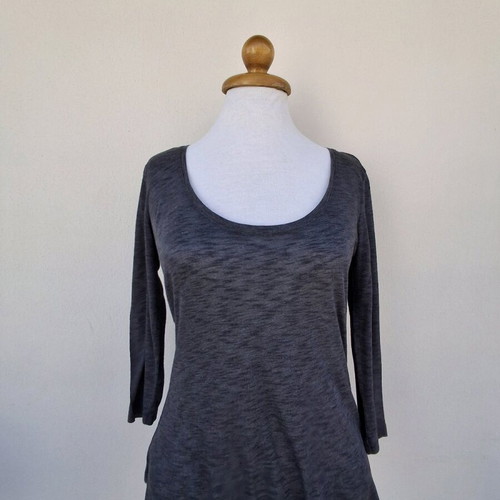 Stradivarius blouse dark gray like new, size M