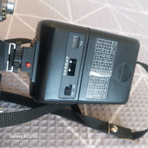 Zenit ET Camera with Helios 44M Lens and Londa Flash like new