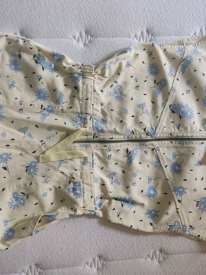 Benetton children's short overalls with zipper like new multicolor