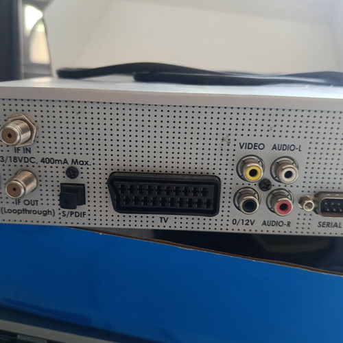 Tecview 2051FAE Satellite Receiver used, full set with remote and cables