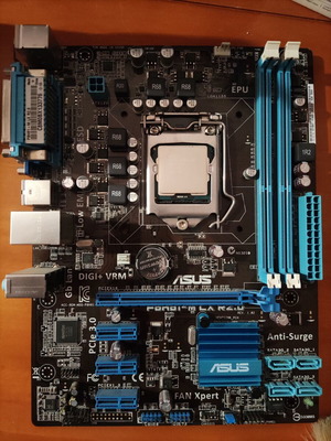 Intel i3 3220 CPU set with Asus P8H61-M LX motherboard used